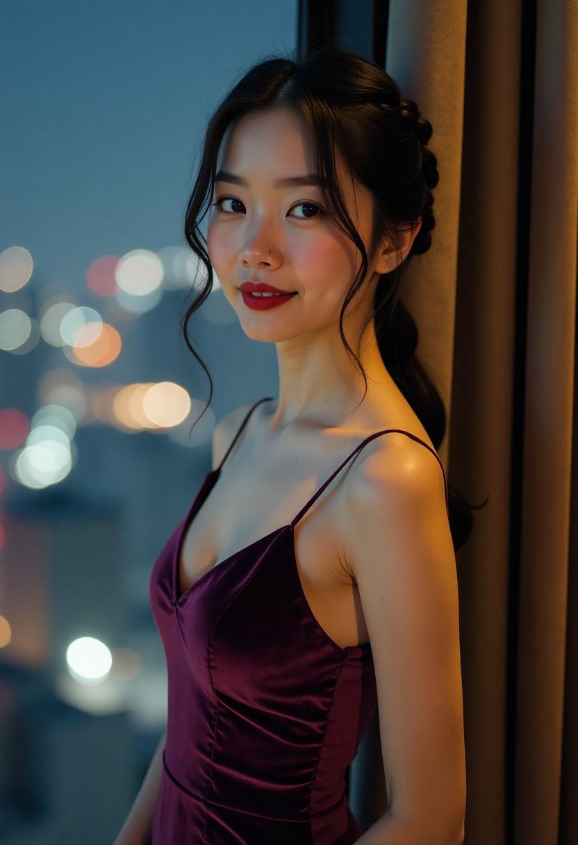 高中时期的两位主角